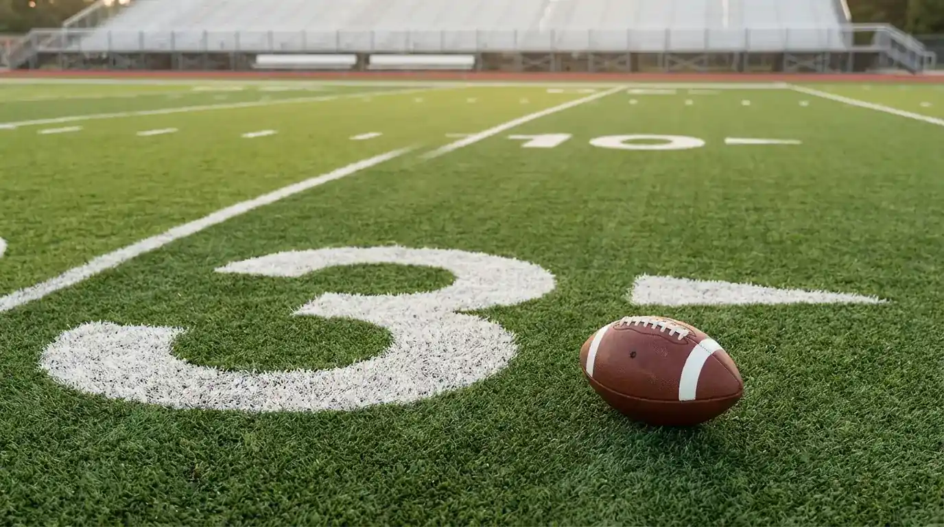 Explicação visual do spread nas apostas da NFL com exemplos de linhas e handicap